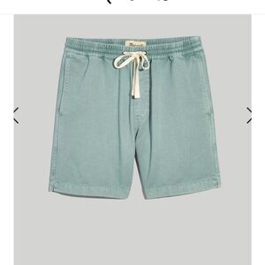 Madewell Men's Teal Flat Front Shorts